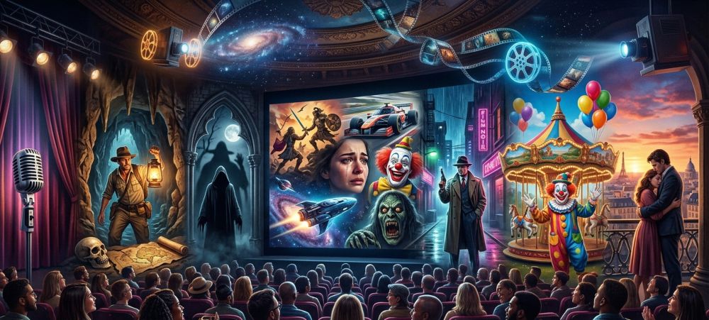 En este momento estás viendo Tipos de géneros cinematográficos en el cine