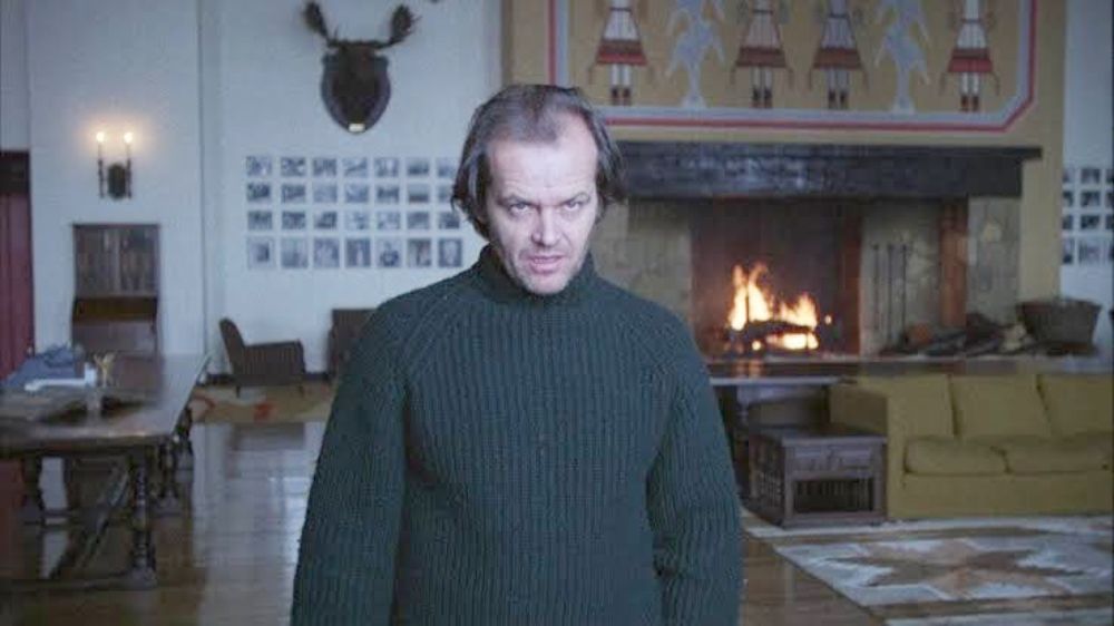Jack Nicholson en El resplandor